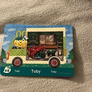 animal crossing amiibo card